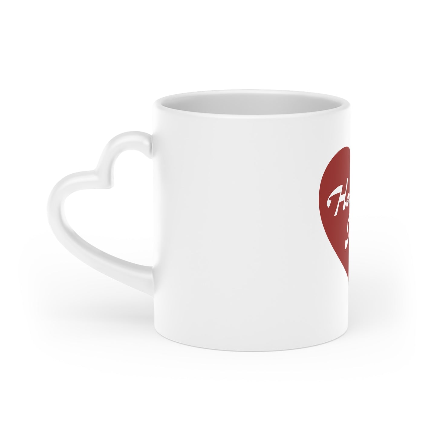 Heart of Mine Mug – Romantic Red Heart Coffee Cup