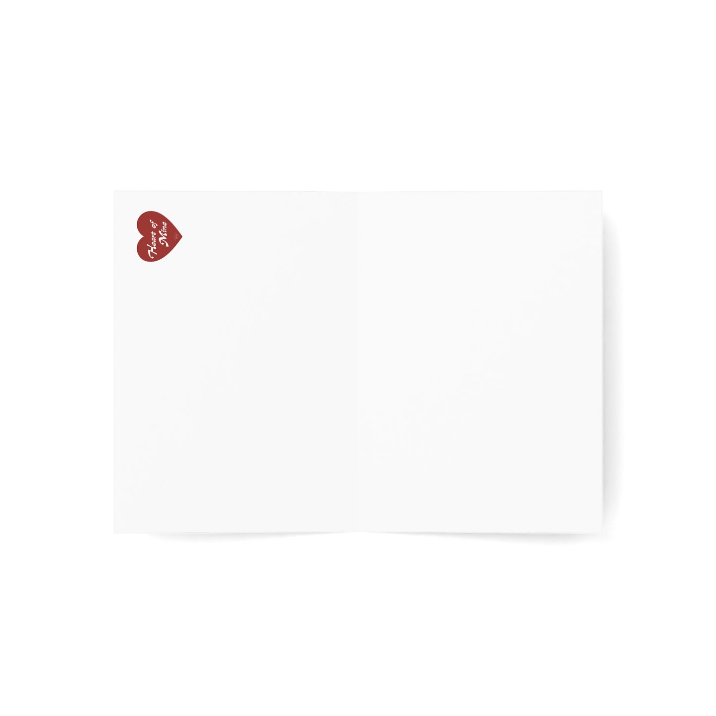 Love Letters Greeting Card — Romantic Heart Design (Single or Bulk Pack)