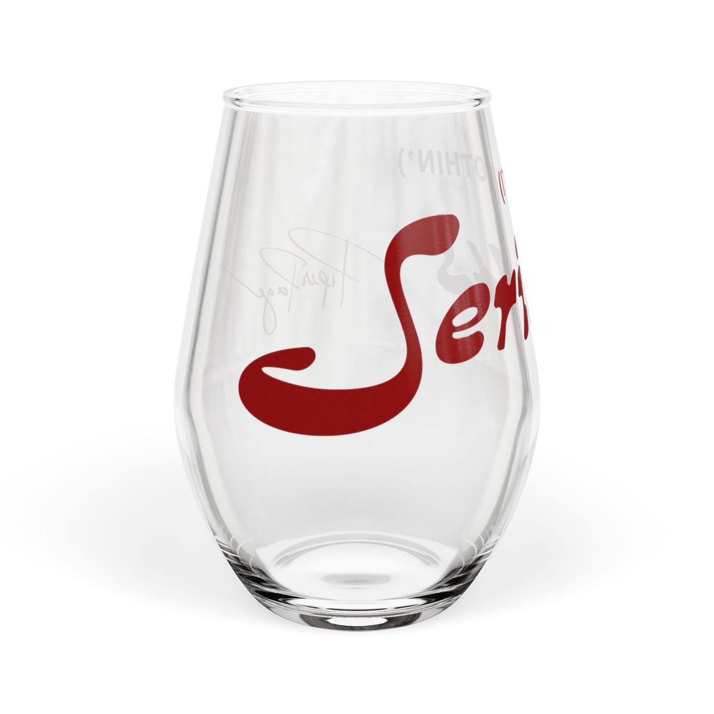"It's Nothin Serious" Stemless Wine Glass, 11.75oz